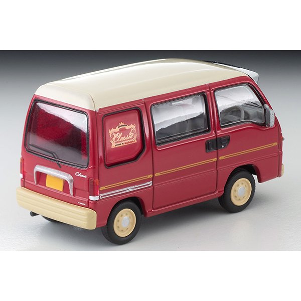 画像2: TOMYTEC 1/64 Limited Vintage NEO Subaru Sambar Diaz Classic '96 (Red / White) (2)