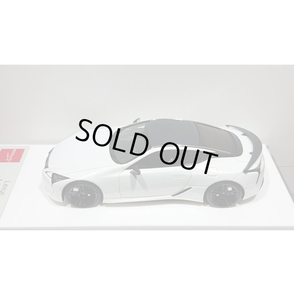 画像4: EIDOLON 1/43 LEXUS LC500 "AVIATION" 2020 White Nova Glass Flakes (4)