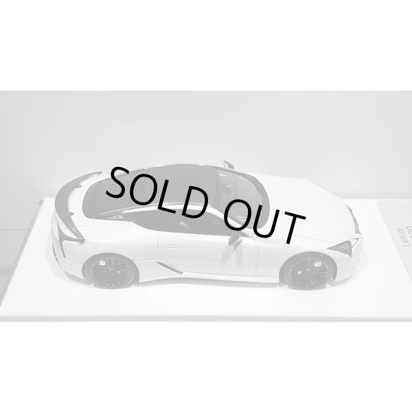 画像8: EIDOLON 1/43 LEXUS LC500 "AVIATION" 2020 White Nova Glass Flakes (8)