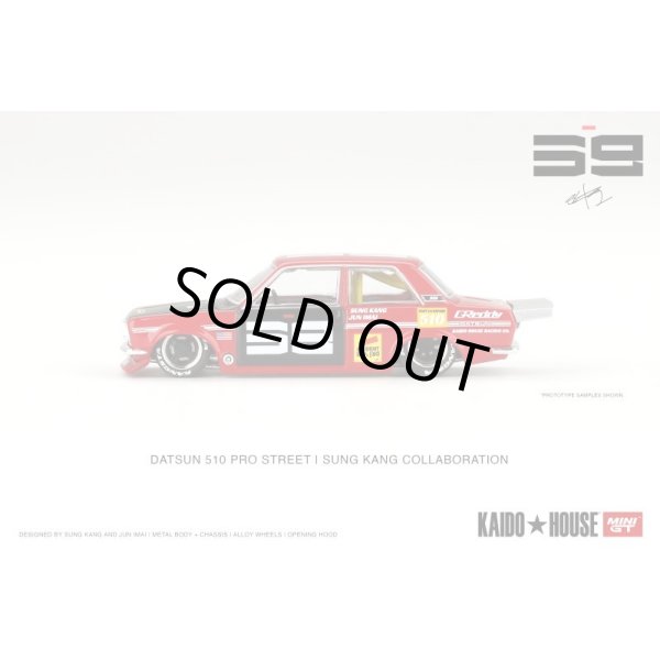 画像3: MINI GT 1/64 Datsun 510 Pro Street SK510 Red KAIDO HOUSE (LHD) (3)