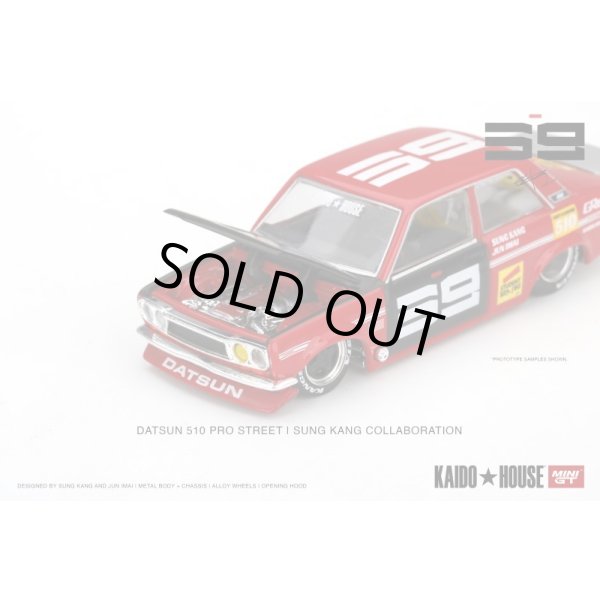 画像4: MINI GT 1/64 Datsun 510 Pro Street SK510 Red KAIDO HOUSE (LHD) (4)