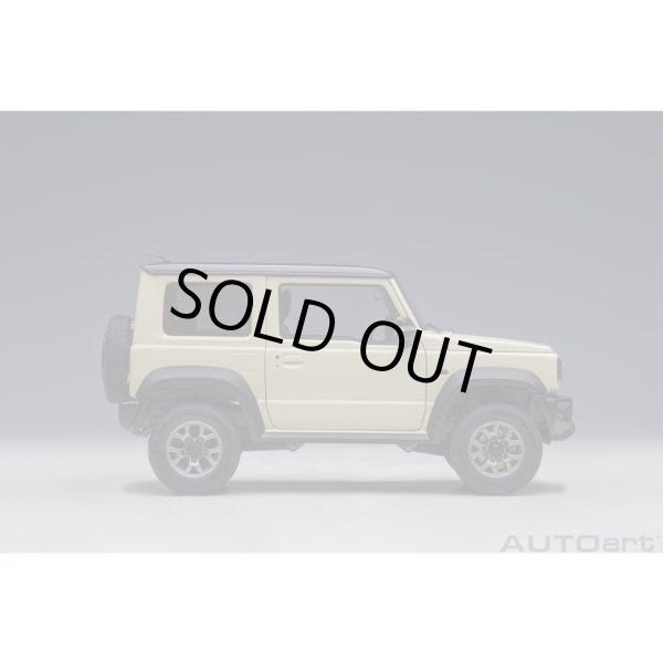 画像4: AUTOart 1/18 Suzuki Jimny Sierra (JB74) (Chiffon Ivory Metallic with Black roof) (4)