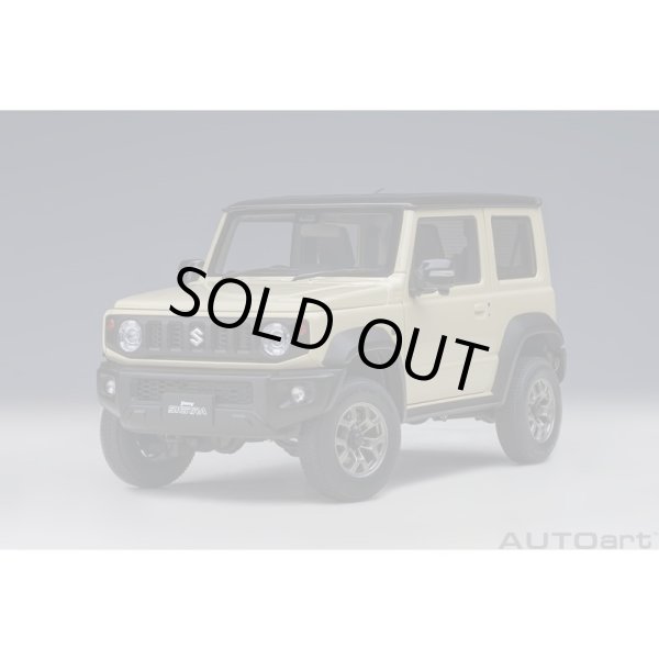 画像14: AUTOart 1/18 Suzuki Jimny Sierra (JB74) (Chiffon Ivory Metallic with Black roof) (14)