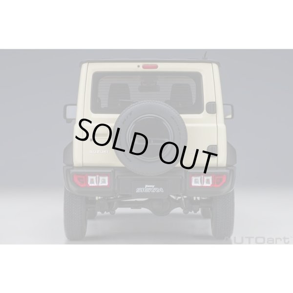 画像6: AUTOart 1/18 Suzuki Jimny Sierra (JB74) (Chiffon Ivory Metallic with Black roof) (6)