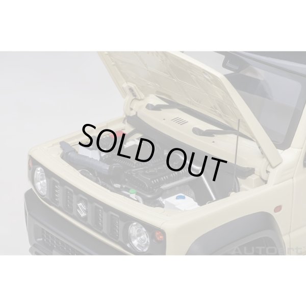 画像11: AUTOart 1/18 Suzuki Jimny Sierra (JB74) (Chiffon Ivory Metallic with Black roof) (11)