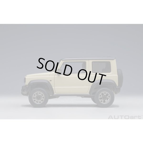 画像3: AUTOart 1/18 Suzuki Jimny Sierra (JB74) (Chiffon Ivory Metallic with Black roof) (3)
