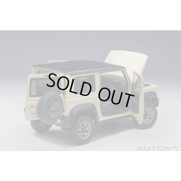 画像13: AUTOart 1/18 Suzuki Jimny Sierra (JB74) (Chiffon Ivory Metallic with Black roof) (13)