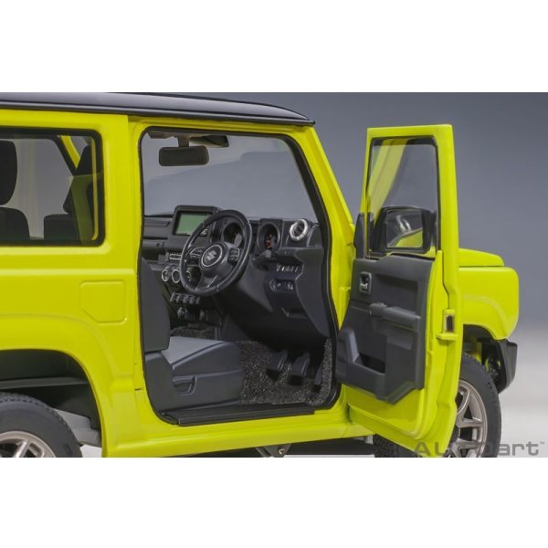 画像10: AUTOart 1/18 Suzuki Jimny (JB64) (Kinetic Yellow with Black roof) (10)