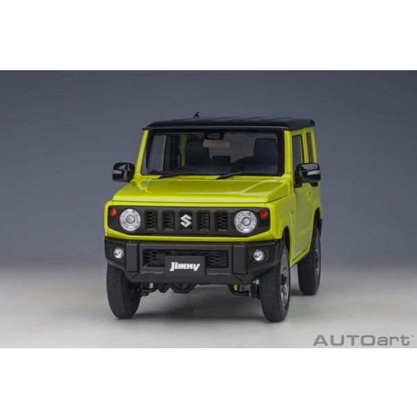 画像16: AUTOart 1/18 Suzuki Jimny (JB64) (Kinetic Yellow with Black roof) (16)