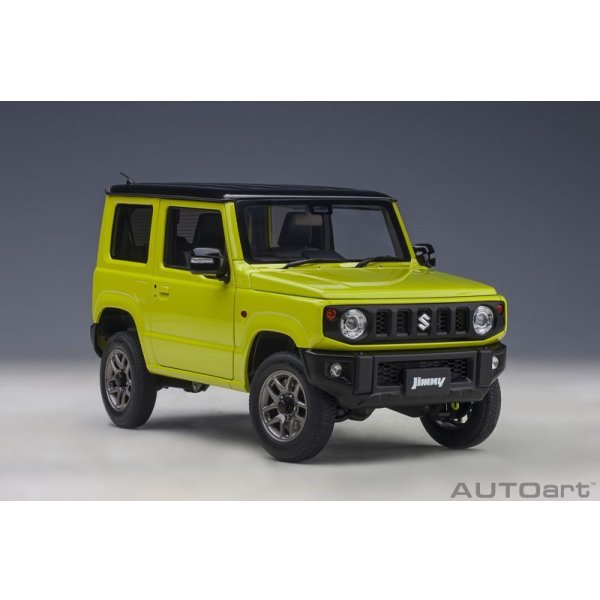 画像15: AUTOart 1/18 Suzuki Jimny (JB64) (Kinetic Yellow with Black roof) (15)