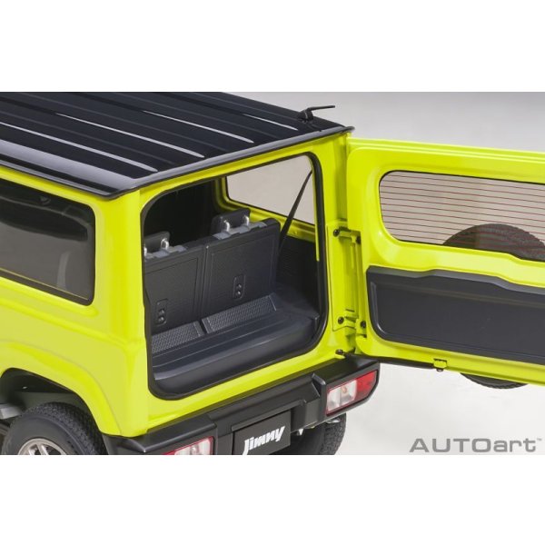 画像12: AUTOart 1/18 Suzuki Jimny (JB64) (Kinetic Yellow with Black roof) (12)