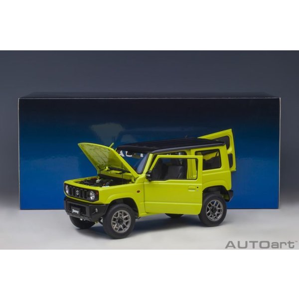 画像18: AUTOart 1/18 Suzuki Jimny (JB64) (Kinetic Yellow with Black roof) (18)