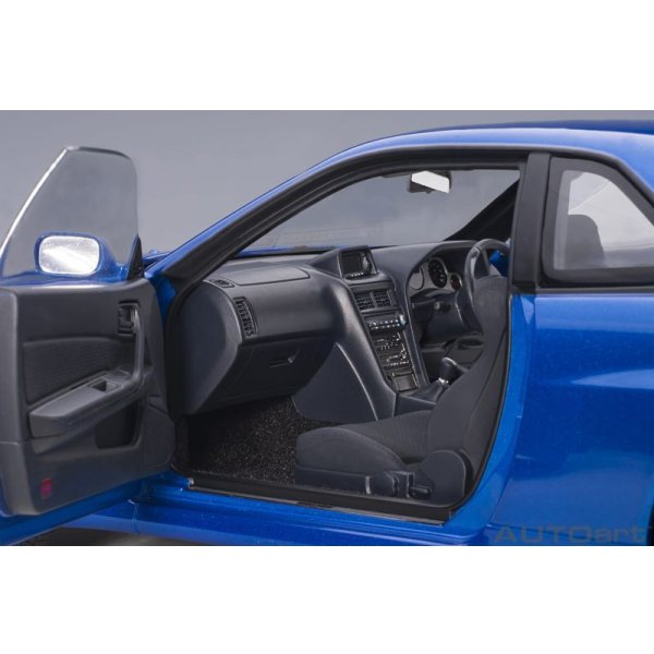 画像9: AUTOart 1/18 Nissan Skyline GT-R (R34) V-spec II (Bayside Blue) (9)
