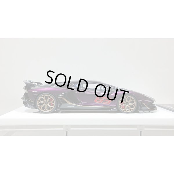 画像6: EIDOLON 1/43 Lamborghini Aventador SVJ 63 2018 Alba Cielo Limited 30 pcs. (6)