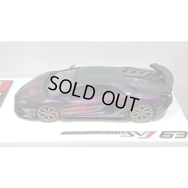 画像4: EIDOLON 1/43 Lamborghini Aventador SVJ 63 2018 Alba Cielo Limited 30 pcs. (4)