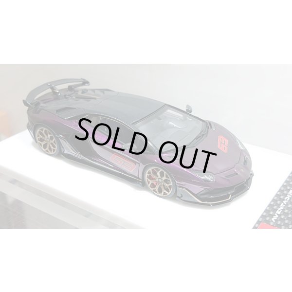 画像11: EIDOLON 1/43 Lamborghini Aventador SVJ 63 2018 Alba Cielo Limited 30 pcs. (11)