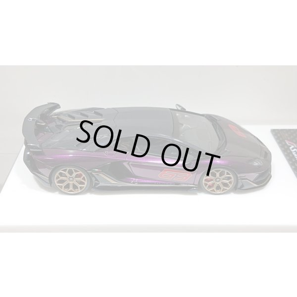画像8: EIDOLON 1/43 Lamborghini Aventador SVJ 63 2018 Alba Cielo Limited 30 pcs. (8)