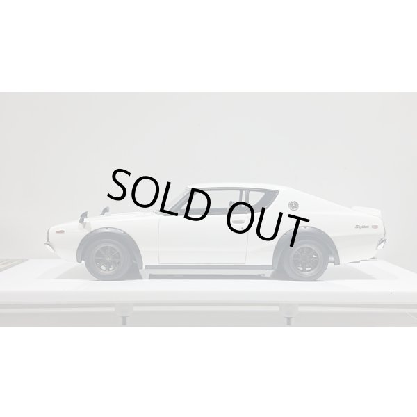 画像2: VISION 1/43 Nissan Skyline 2000 GT-R (KPGC110) 1973 (RS watanabe 8 spork) White (2)