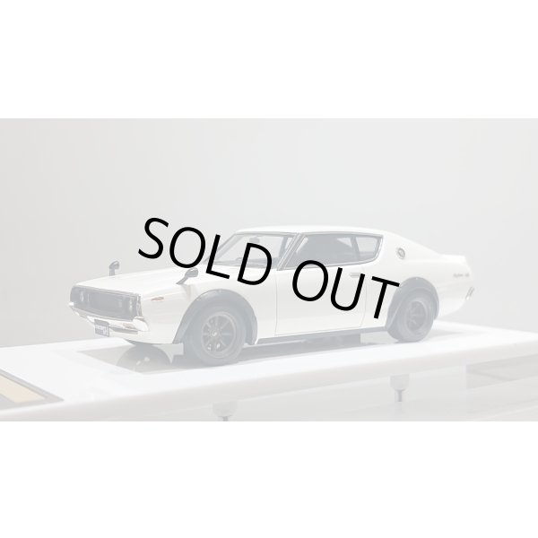 画像1: VISION 1/43 Nissan Skyline 2000 GT-R (KPGC110) 1973 (RS watanabe 8 spork) White (1)