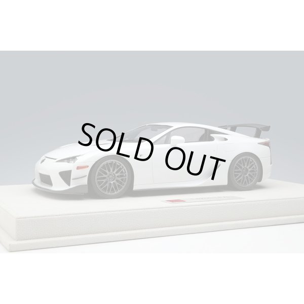 画像1: EIDOLON 1/18 Lexus LFA Nurburgring Package 2012 Whiteist White (1)