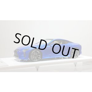 画像: EIDOLON 1/43 Lexus LC500 "Structural Blue" 2018 Blue Moment Interior Limited 100 pcs.