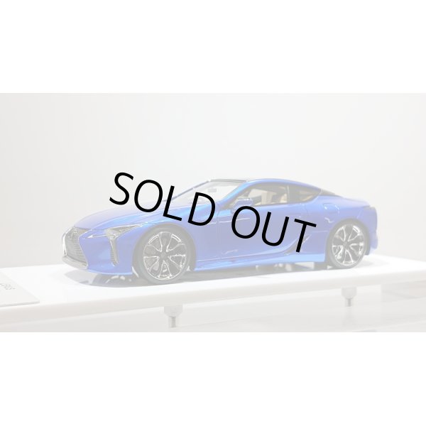 画像1: EIDOLON 1/43 Lexus LC500 "Structural Blue" 2018 Blue Moment Interior Limited 100 pcs. (1)