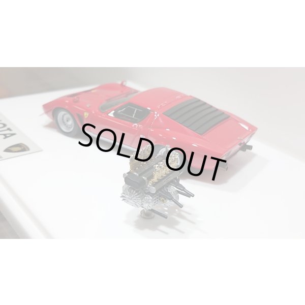 画像6: EIDOLON COLLECTION 1/43 Lamborghini Jota with V12 Engine 1969 Limited 100 pcs. (6)