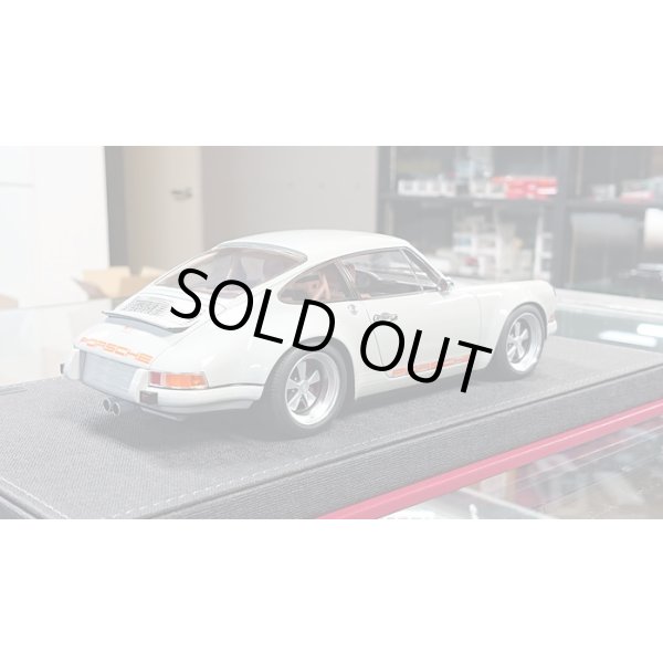画像5: IDEA 1/18 Singer 911 (964) Coupe Light Gray Limited 120 pcs. (5)