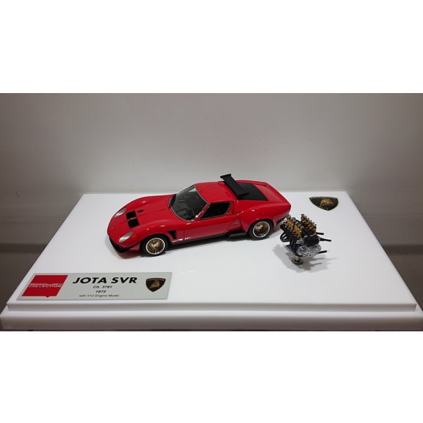 画像1: EIDOLON COLLECTION 1/43 Lamborghini Jota SVR #3781 1975 with V12 Engine (1)