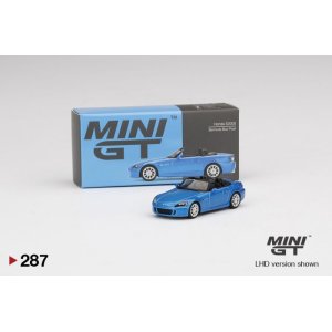画像: MINI GT 1/64 Honda S2000 (AP2) Bermuda Blue Pearl (RHD)