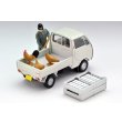 画像2: TOMYTEC 1/64 Limited Vintage Mazda Porter Cab Three-way opening (White) with figure (2)