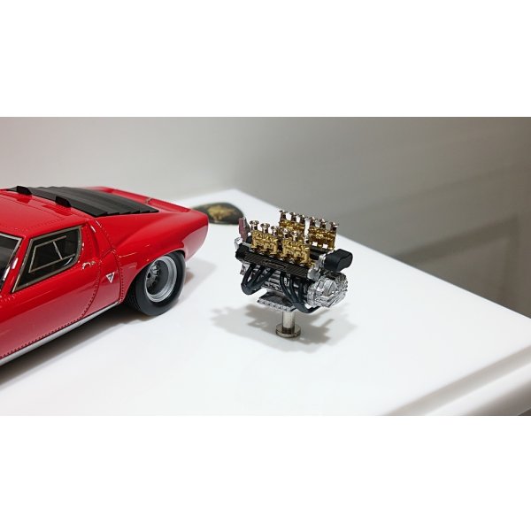 画像5: EIDOLON COLLECTION 1/43 Lamborghini Jota with V12 Engine 1970 Limited 70 pcs. (5)