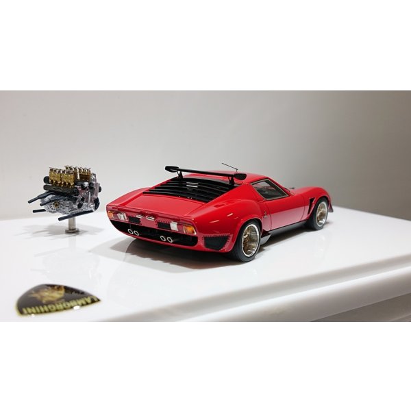 画像6: EIDOLON COLLECTION 1/43 Lamborghini Jota SVR #3781 1975 with V12 Engine (6)