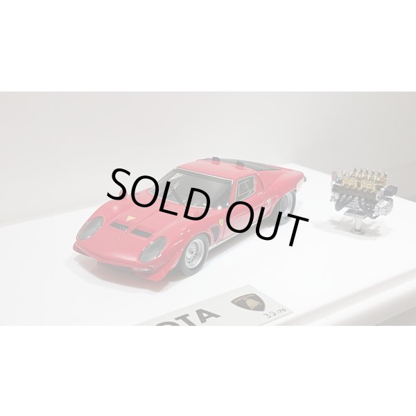 画像2: EIDOLON COLLECTION 1/43 Lamborghini Jota with V12 Engine 1970 Limited 70 pcs. (2)