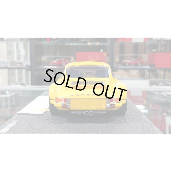 画像4: IDEA 1/18 Singer 911 (964) Coupe Yellow (Yellow Stripe) Limited 80 pcs. (4)