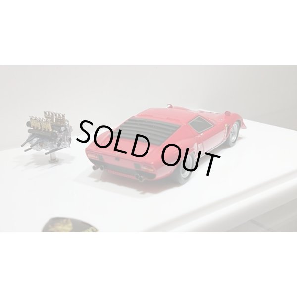 画像3: EIDOLON COLLECTION 1/43 Lamborghini Jota with V12 Engine 1969 Limited 100 pcs. (3)