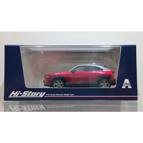画像1: Hi Story 1/43 MAZDA MX-30 EV MODEL (2021) Soul Red Crystal Metallic (3 tones) (1)