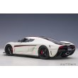 画像4: AUTOart 1/18 Koenigsegg Regera (Arctic White/Carbon with Red accents) (4)