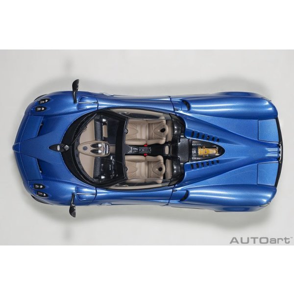 画像9: AUTOart 1/18 Pagani Huayra Roadster (Blue Carbon) (9)