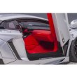 画像9: AUTOart 1/18 Liberty Walk LB-WORKS Lamborghini Aventador Limited Edition (Matte Metallic Silver) (9)
