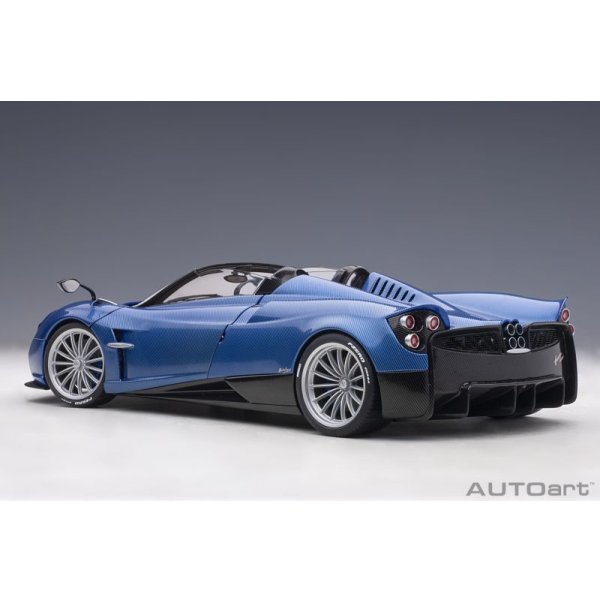 画像3: AUTOart 1/18 Pagani Huayra Roadster (Blue Carbon) (3)