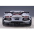 画像5: AUTOart 1/18 Liberty Walk LB-WORKS Lamborghini Aventador Limited Edition (Matte Metallic Silver) (5)
