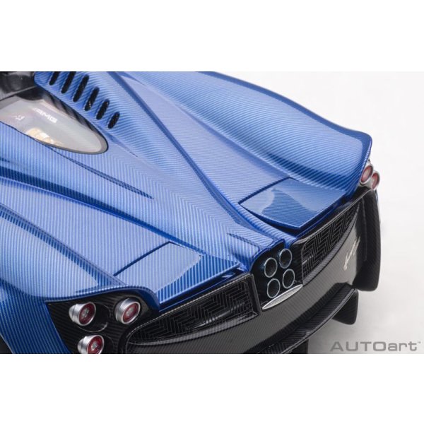 画像15: AUTOart 1/18 Pagani Huayra Roadster (Blue Carbon) (15)