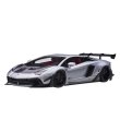 画像1: AUTOart 1/18 Liberty Walk LB-WORKS Lamborghini Aventador Limited Edition (Matte Metallic Silver) (1)
