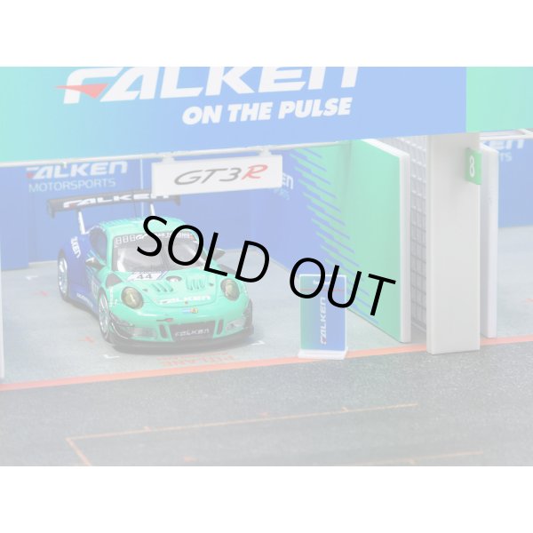 画像9: Tarmac Works 1/64 Pit Garage Diorama - FALKEN + Porsche 911 GT3 R (991) (9)