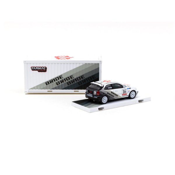 画像3: Tarmac Works 1/64 Honda Civic Type R EK9 BRIDE ※コンテナパッケージ (3)