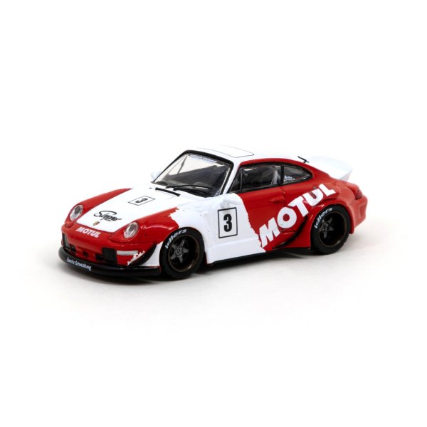 画像2: Tarmac Works 1/64 RWB 993 Motul With metal oil can ※オイル缶パッケージ (2)