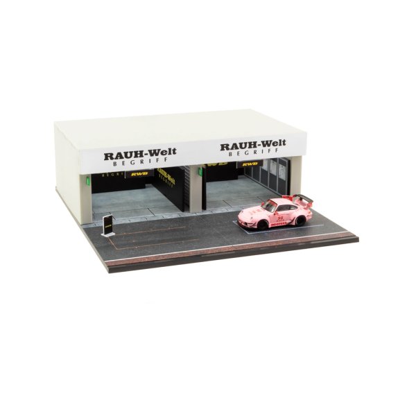 画像6: Tarmac Works 1/64 Racing Pit Garage - RWB + RWB 993 Hooters (6)