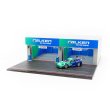画像8: Tarmac Works 1/64 Pit Garage Diorama - FALKEN + Porsche 911 GT3 R (991) (8)