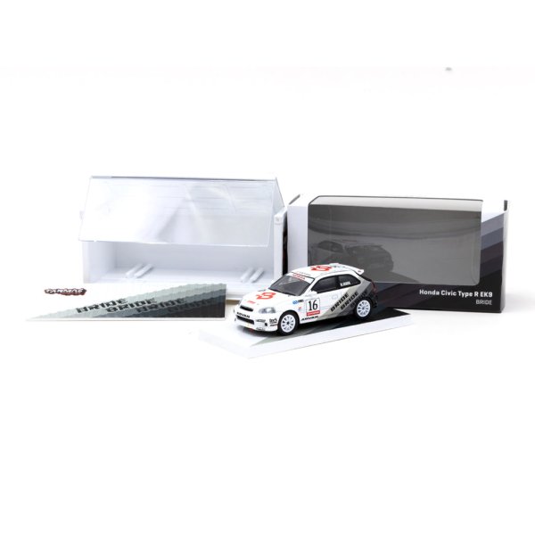 画像4: Tarmac Works 1/64 Honda Civic Type R EK9 BRIDE ※コンテナパッケージ (4)